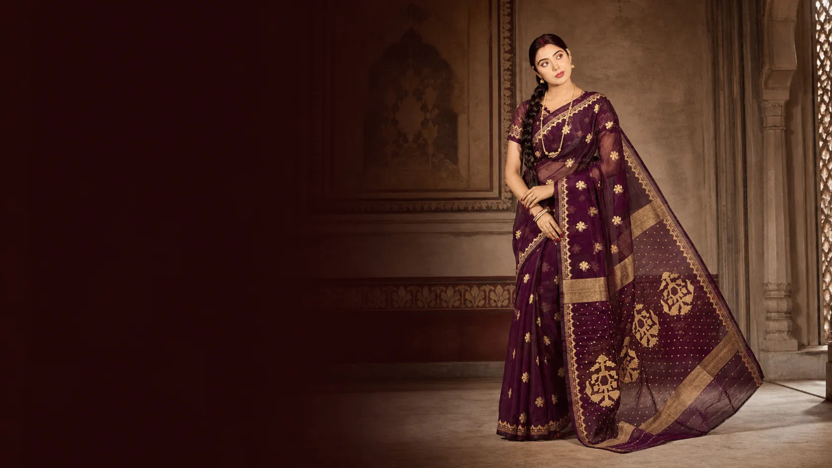 Semi Muslin for Celebrations